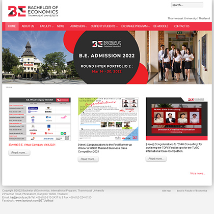 bachelor of economics program 420